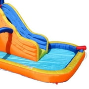 Banzai Rapid Falls Dual Slides Water Park & Climbing Rope Lagoon, Ages 5-12