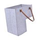 thumbnail image 3 of Cesta plegable para escaleras, contenedor de almacenamiento para herramientas de escalera de oficina y hogar. Gris, 3 of 9