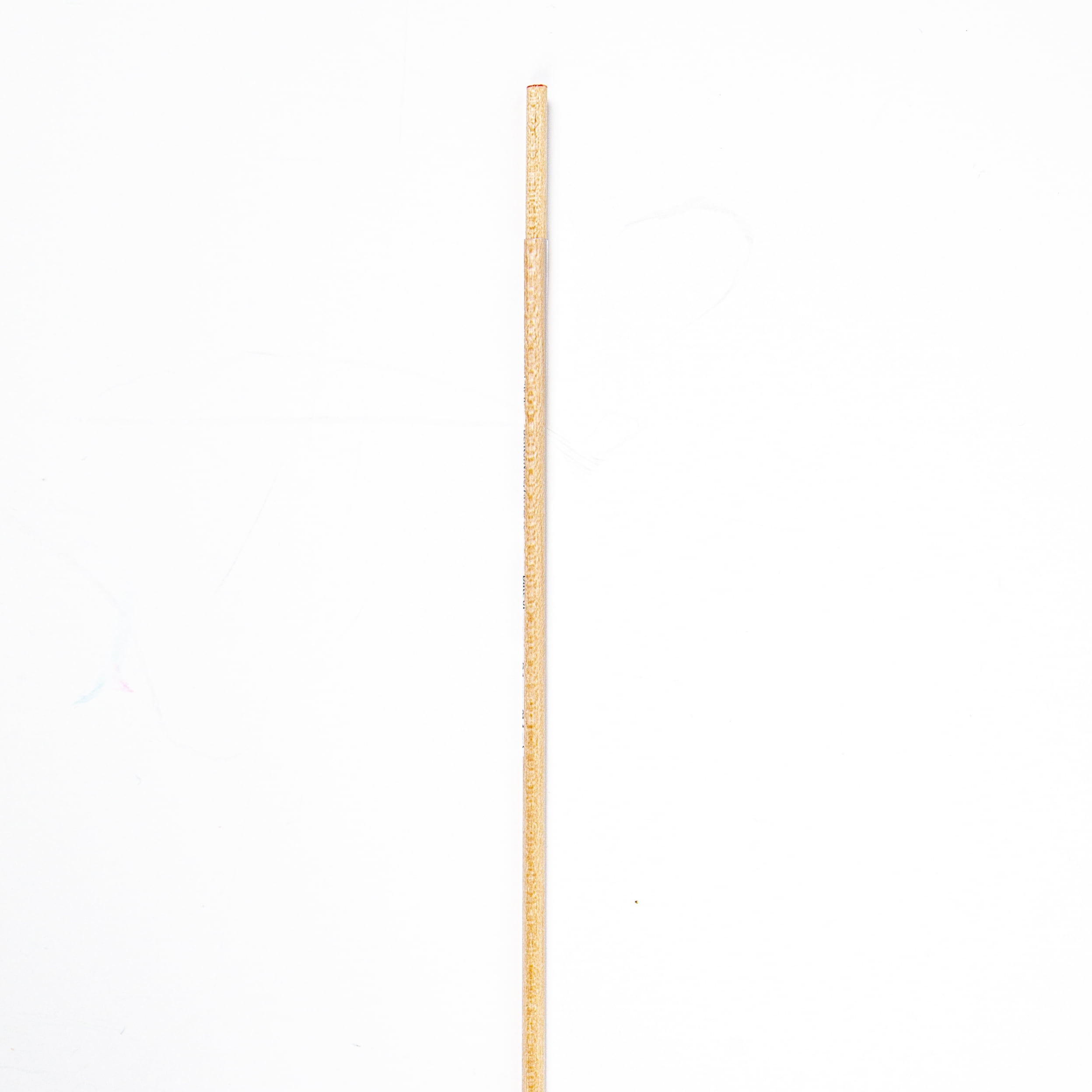 Hello Hobby Wood Dowel, 36” Long, 1/8-inch Diameter, Red Ends