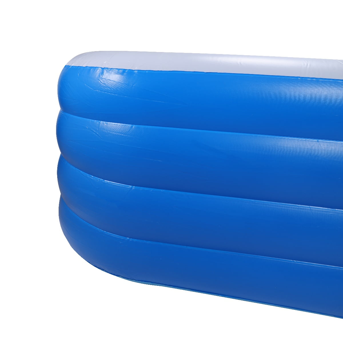 120" X 72" X 28" Above Ground Swimming Pool Inflatable Swimming Pool Blow Up Family Pool for Backyard Home Garden Lawn Indoor Outdoor