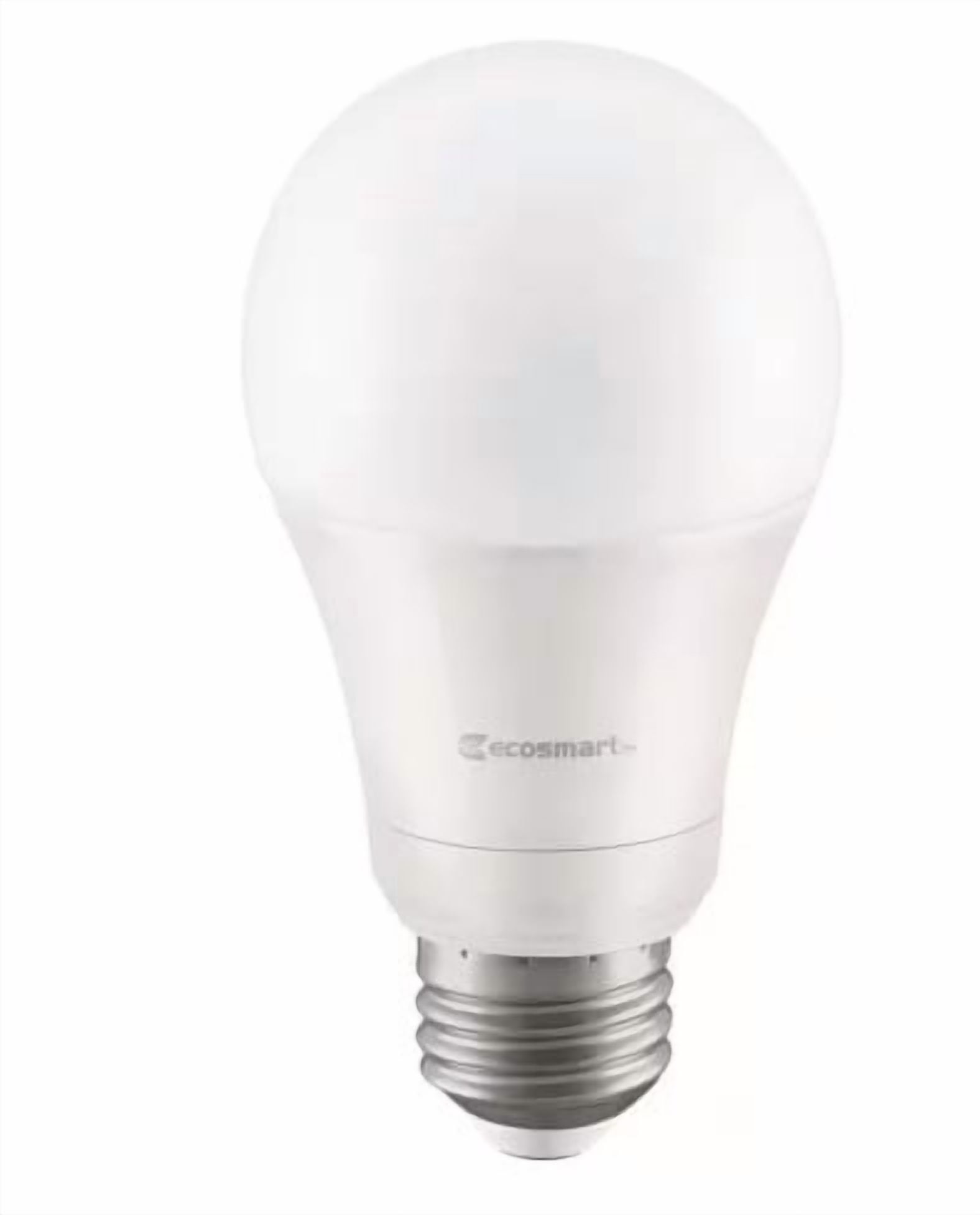 EcoSmart 60-Watt Equivalent A19 Dimmable LED Light Bulb,Selectable Color Temperature (4-Pack),Medium (E26) ,Shatter Resistant,  With Free Night Light