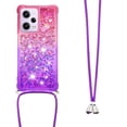 thumbnail image 3 of Funda para Xiaomi Redmi Note 12 Pro 5G Brillantina Líquida Divertida Reluciente y con Cristales en Movimiento Cuerpo Cruzado con Cordón Ajustable, 3 of 5