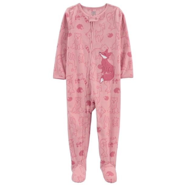 Mameluco Carter´s Child of Mine Niña 12 M Estampado Animales Rosa