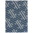 thumbnail image 1 of Trans Ocean RMA80930633 Tapis d'Intérieur Touffetés à la Main - Denim Labyrinthe 9306-33 - 8 Pi x 10 Pi., 1 of 1