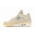 thumbnail image 2 of Jordan Women's 4 Retro Off-White Sail Basketball Shoes, from StockX, 2 of 5