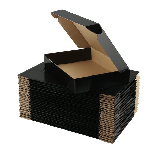 Black Shipping Boxes