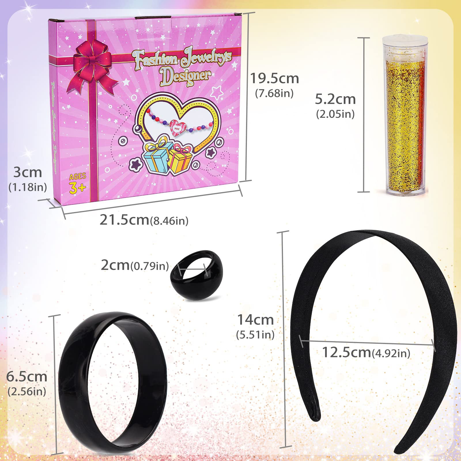  Hair Accessories Mermaid Toys Gifts for Girls: 6 7 8 9 Year Old  Art Crafts Set DIY Jewellery Making Sets for Girl Age 5-12 Hair Gifts  Headbands for Girly Girls Princess