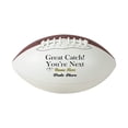 thumbnail image 1 of Custom Personalized Great Catch! Youâ€™re Next! Football (Full Size 12" Official Size 9, with Base), 1 of 15