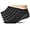 Black, variant on Hanes Ultimate Men's Ultra Cushion Low Cut Socks, 6-Pairs White 6-12