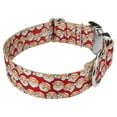 thumbnail image 4 of Country Brook Petz® 1 1/2 inch Premium Where's Merry Dog Collar, Medium, 4 of 5