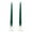 Hunter Green, variant on 6 Pairs Taper Candles Unscented 8 Inch Red Tapers .88 in. diameter x 8 in. tall