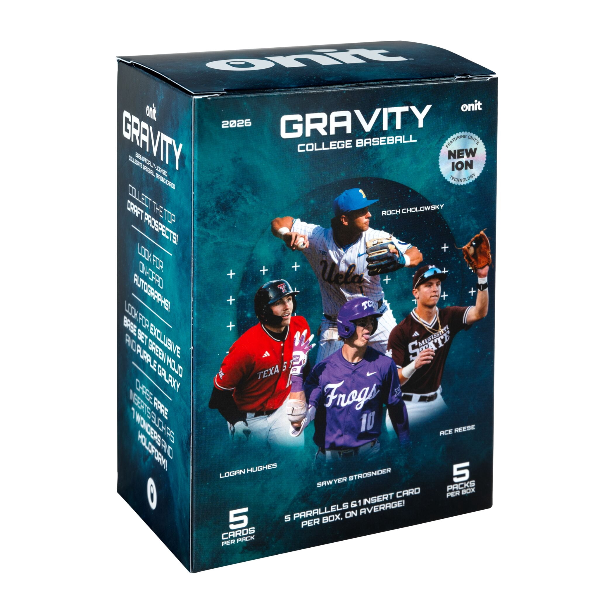 26 ONIT Gravity Baseball Trading Cards Value Box