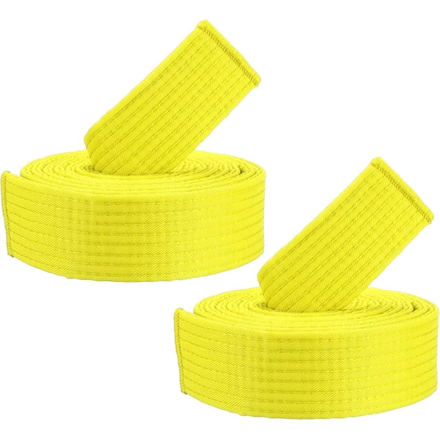 Taekwondo Colored Ranking Belts, Polyester Martial Arts Judo Karate Belt for Coach Teaching Practice