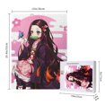 thumbnail image 5 of Kamado Nezuko Jigsaw Puzzle 500 Pieces Wooden Puzzle Home Decor Birthday Party Gift, 5 of 9