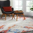thumbnail image 6 of Nourison Twilight TWI21 Grey, Red 5'6" x 8' Rug, 6 of 10