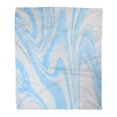 thumbnail image 1 of POGLIP Semtomn Decorative Throw Blanket 50x60 Inches Marbling Writing Endpapers in Bookbinding and Stationery Abstract Marble Warm Flannel Soft Blanket for Couch Sofa Bed, 1 of 1