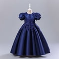 thumbnail image 3 of Vestido infantil Vestido de princesa Ropa infantil para niñas Ropa infantil grande Disfraces Vestido de noche de otoño, 3 of 4