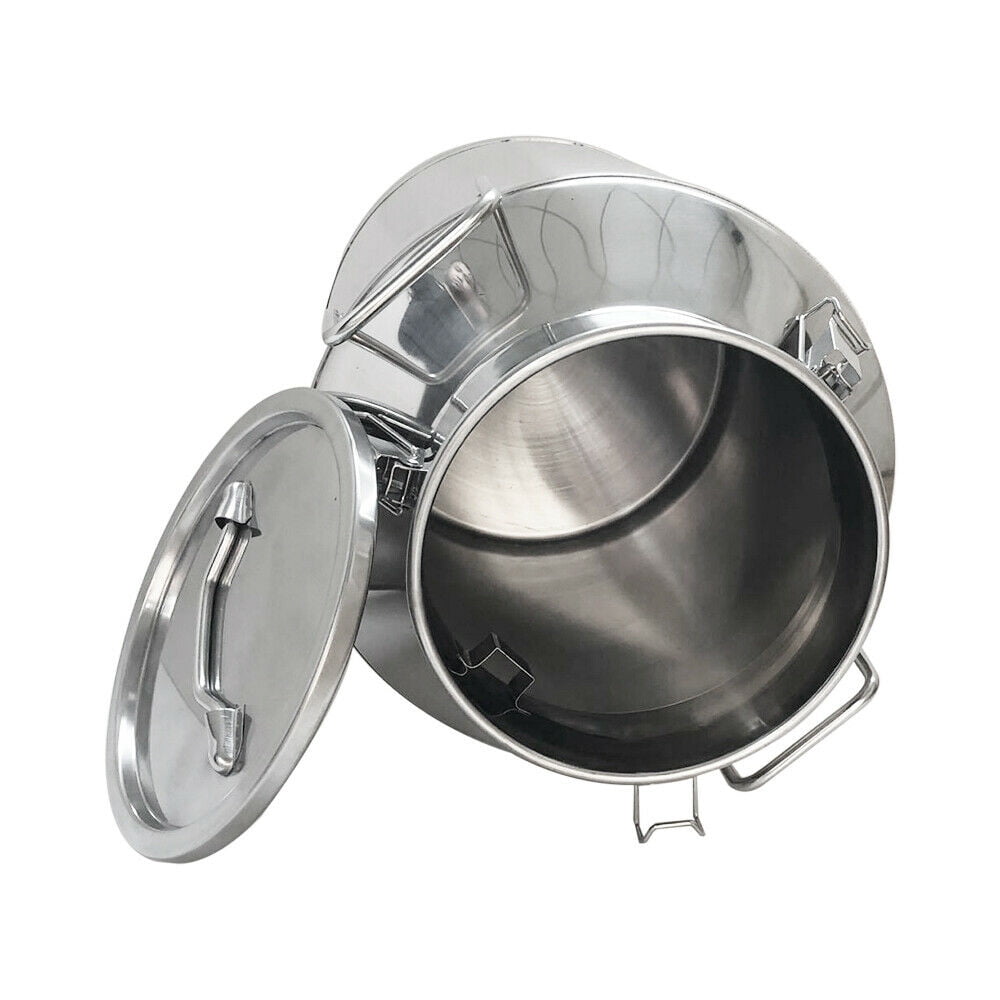 60L Stainless Steel Milk Can Barrel Wine Beer Whiskey Storage Tank