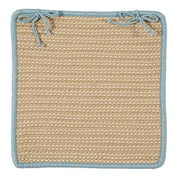 Boat House chair Pad, Light Blue