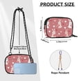 thumbnail image 4 of FORMRS Mini Crossbody Bag for Women Adjustable Shoulder Rope Travel Casual Phone Purse, Bunny Love Blooms, 4 of 7