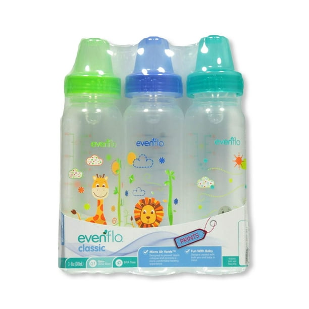 Evenflo 3Pack Classic Standard Neck Baby Bottles (38 oz.) Walmart