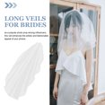 thumbnail image 4 of Velo de novia de perla, velo de novia corto, velos de novia para despedida de soltera, velo para mujeres y novias para celebraciones de bodas, 4 of 7