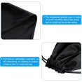 thumbnail image 3 of czcpp-Ski Goggle Bag, 4 Pack 7.1"x10.6" Microfiber Snow Goggles Case Cover Soft Storage Sleeve Drawstring Pouch for Sunglasses Glasses Eyeglasses Camera Lenses Black, 3 of 4