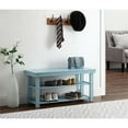 thumbnail image 1 of Convenience Concepts Banc Utilitaire pour Vestiaire en Oxford, Fini Bois Vert Écume de Mer, 1 of 3