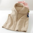 thumbnail image 5 of Fleece Vest Sleeveless Jacket Outerwear Vests Winter Clothes Girls Clothes 3-4 Years, 5 of 9
