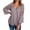 Gray, variant on Fair Price Clothing MIUOWANP Women Casual Elegant Loose Large Size Lace Solid Color Round Neck Pullover Chiffon Shirt Long Sleeve Round Neck Top Shirt XL Green