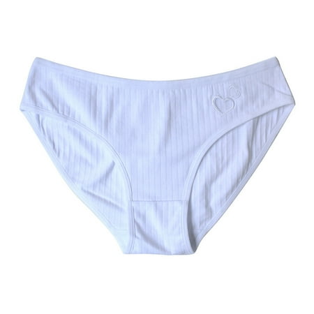 Posijego Comfort Cotton Underwear for Women Soft Full Coverage Briefs Panties Breathable Hipster Panty