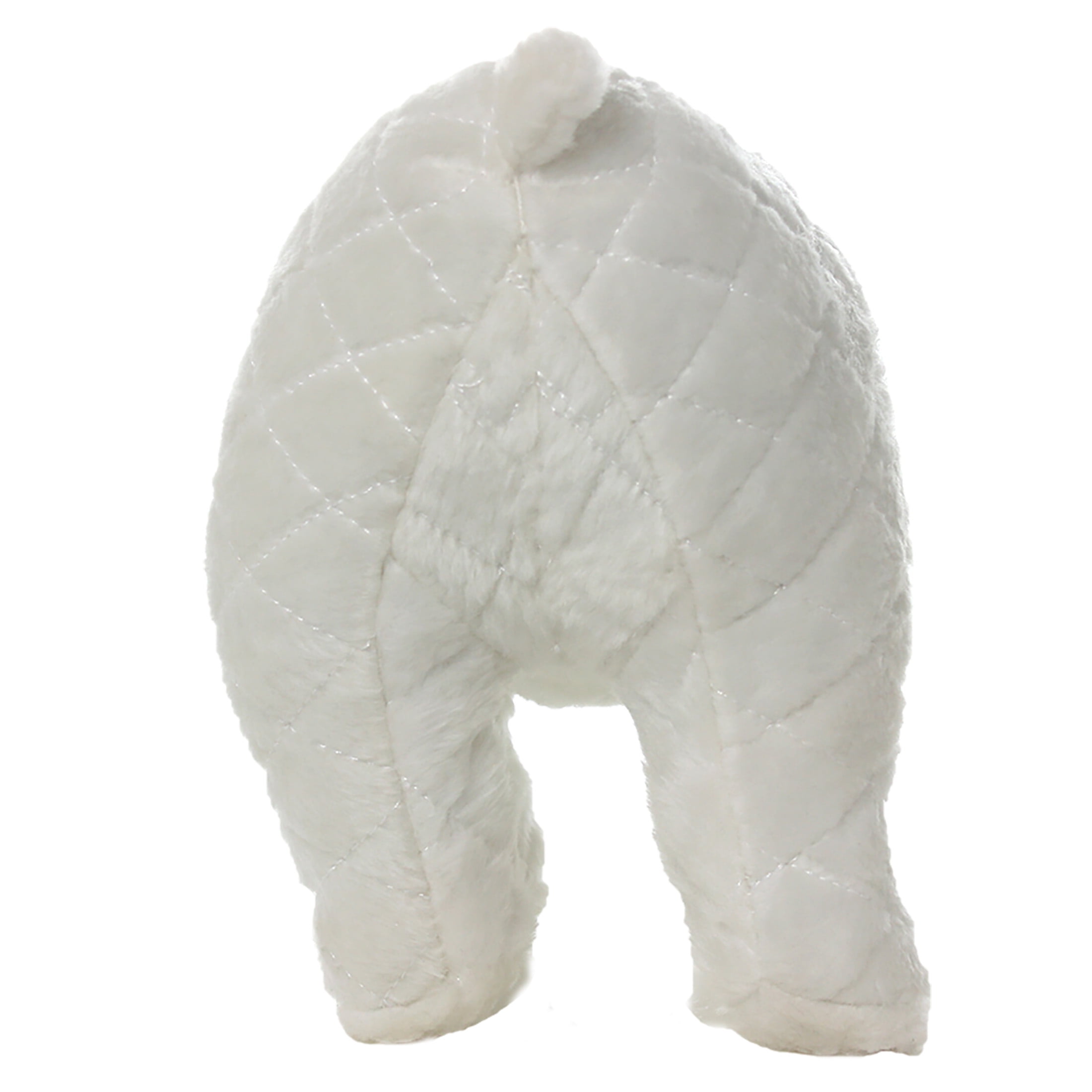 Mighty Arctic Polar Bear Durable Squeaky Plush Dog Toy