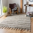 thumbnail image 2 of SAFAVIEH Casablanca Candida Striped Wool Area Rug, Grey, 3' x 5', 2 of 7