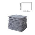 thumbnail image 4 of Yhmxh Paquete de 10 paños de limpieza de microfibra, paños de limpieza de cocina a rayas, toallas de cocina reutilizables súper absorbentes, trapos de limpieza domésticos de secado rápido y sin pel, 4 of 6
