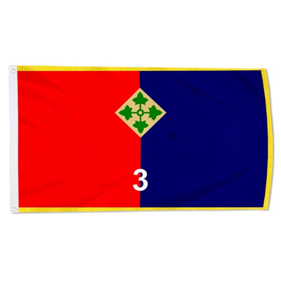 Cayyon 3rd Armored Brigade Combat Team Iron Brigade Flag 3x5Feet Military Banner with 2 Brass Grommets