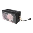 thumbnail image 1 of Ofertas Únicas 1 Pc Bolsa de Maquillaje Portátil con Lentejuelas para Viajes, Gimnasio, Vacaciones, Bodas PU PVC Negra, 1 of 3
