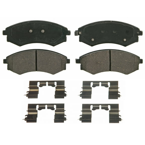 Wagner QuickStop ZD887 Ceramic Disc Brake Pad Set Fits select: 2005-2006 HYUNDAI ELANTRA, 2002-2004 HYUNDAI SONATA