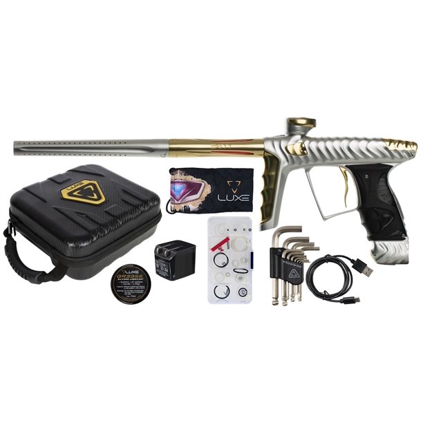 Hk Army Luxe X Paintball Marker 68 Caliber High Pressure Air Power Source Hk Dust White Gold Walmart Com