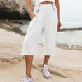thumbnail image 2 of WILLBEST Pantalones Casuales para Mujer: Pantalones Anchos de Verano con Bolsillos para Mayor Comodidad Diaria. Extra Grande, 2 of 6