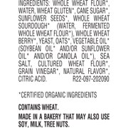Arnold Organic Bread 100% Whole Grain Bread Loaf, 27 oz