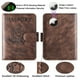 thumbnail image 3 of Funda de piel con cierre de pasaporte y bloqueo RFID para viajes esenciales, 3 of 9