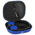 thumbnail image 3 of Geekria Shield Headphones Case Compatible with Sony MDR-ZX330BT/ZX310AP/ZX300/ZX110, Replacement Hard Shell Travel Carrying Bag with Cable Storage (Blue), 3 of 6