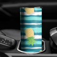 thumbnail image 3 of 20 OZ Skinny Tumbler Pineapple Coffee Travel Mug with Lid and Straw,Stainless Steel Vacuum Insulated Cafe Tumblers Gifts for Women Mothers, 3 of 7