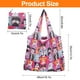 thumbnail image 2 of Bolsa de compras ecológica plegable, bolsa de compras impermeable, bolsa de compras impermeable reutilizable, doblada en una bolsa adjunta para almacenamiento, 2 of 7