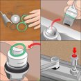 thumbnail image 3 of 270PCS Rubber Grommet Round Spring Gasket Excellent Elastic Material for Good Effective Sealing Effect, 3 of 9