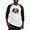 Black/White, variant on CafePress - G.I. Joe Baroness Baseball Tee - Cotton Baseball Jersey, 3/4 Raglan Sleeve Shirt