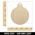 thumbnail image 2 of Fishing Float Bobber Wood Shape Unfinished Piece Cutout Craft DIY Projects - 4.70 Inch Size - 1/4 Inch Thick, 2 of 7
