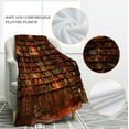 thumbnail image 2 of Vintage Bookshelf Blanket Gifts for Women Men Kids Girls Boys Husband Dad Halloween Birthday Christmas Library Books Bookcase Candle Decor Bedroom Study Classroom Living Room Throw 60"x80", 2 of 9
