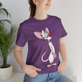 thumbnail image 6 of Pinky & The Brain Graphic Tee - Classic Cartoon Shirt - Valentines Day, 6 of 7