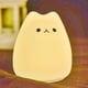thumbnail image 1 of Vela de gato, luz nocturna para niños Kitty, luz nocturna LED de silicona recargable por USB, luz nocturna linda y recargable para bebés y niñas Kawaii, 1 of 5